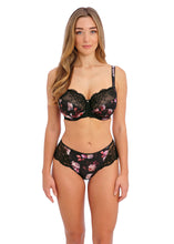 Load image into Gallery viewer, Fantasie Side Support Bra PIPPA (Black Floral)FL100701