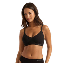 Load image into Gallery viewer, Boody Bamboo Wireless T-Shirt Bra (Black)