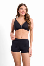 Load image into Gallery viewer, Sunseeker Basix High Waisted Boyleg Pant - Black