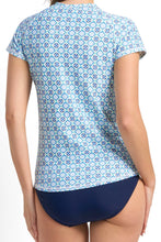 Load image into Gallery viewer, Sunseeker Delight Short Sleeve Rashie - Ink