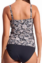 Load image into Gallery viewer, Sunseeker Priya Twist Front Tankini Top - Black