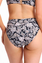 Load image into Gallery viewer, Sunseeker Priya Ruched Mid Rise Pant -Black