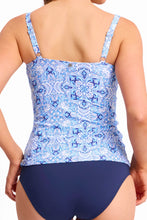 Load image into Gallery viewer, Sunseeker Cowboy DD-E Ruched Underwire Singlet - Blue
