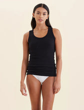 Load image into Gallery viewer, Papinelle Milla Shelf Bra Tank (Black)