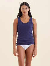 Load image into Gallery viewer, Papinelle Milla Shelf Bra Tank (Navy)