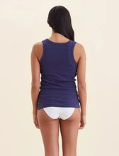 Load image into Gallery viewer, Papinelle Milla Shelf Bra Tank (Navy)