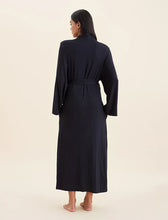 Load image into Gallery viewer, Papinelle Kate Modal Soft Maxi Robe (Black)