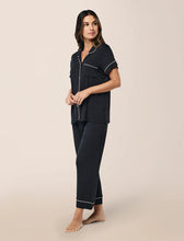 Load image into Gallery viewer, Papinelle Kate Modal Soft Crop PJ (Black)