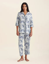 Load image into Gallery viewer, Papinelle Toile De Jouy Crop PJ Set (French Blue)