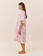 Load image into Gallery viewer, Papinelle Toile De Jouy Kaftan Nightie (Pink Lemonade)