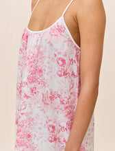 Load image into Gallery viewer, Papinelle Toile De Jouy Strappy Nightie (Pink Lemonade)