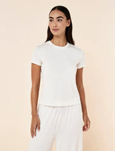 Load image into Gallery viewer, Papinelle Kate Modal Soft Tee (Ecru)