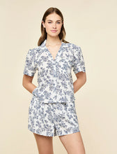 Load image into Gallery viewer, Papinelle Nostalgia Short Sleeve PJ Shirt (White)