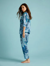 Load image into Gallery viewer, Papinelle Karen Walker Love Letters Crop PJ Set (Skyway Blue)