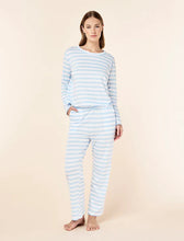 Load image into Gallery viewer, Papinelle Jada Organic Cotton PJ (Sky/White)