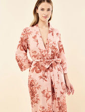 Load image into Gallery viewer, Papinelle X Karen Walker Romantic Floral Midi Robe (Rose)