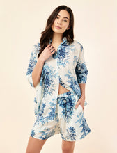 Load image into Gallery viewer, Papinelle x Karen Walker Romantic Floral Flowy Boxer PJ Set (Teal)
