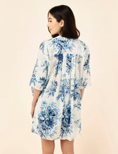 Load image into Gallery viewer, Papinelle x Karen Walker Romantic Floral Flowy Boxer PJ Set (Teal)