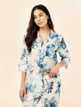 Load image into Gallery viewer, Papinelle Karen Walker Romantic Crop PJ Set (Teal)