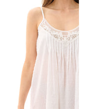 Load image into Gallery viewer, GIVONI - Short Dobby Cotton Chemise Nightie (Multi)