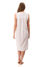 Load image into Gallery viewer, Givoni 4LP44F - Farrah Sleeveles Cotton nightie (Peach Blue)