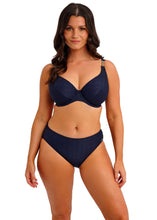 Load image into Gallery viewer, Fantasie Azores Midnight Mid Rise Bikini Brief (Midnight)