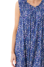 Load image into Gallery viewer, GIVONI - Elba Sleeveless Short Nightie (Navy)