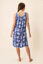 Load image into Gallery viewer, Givoni Trieste Sleeveless short nightie (Navy)