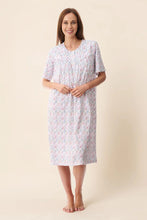 Load image into Gallery viewer, Givoni Biella Short sleeve short cotton nightie (Multi)