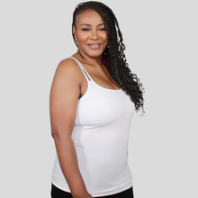 Load image into Gallery viewer, ABC Kalena Camisole - 960 Pocketed for Mastectomy (Black) (Blush)(White)