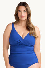 Load image into Gallery viewer, Artesands Aria Delacroix Cross Over Tankini Top (Cobalt)