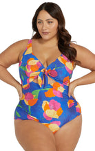 Load image into Gallery viewer, Artesands AU CONTRAIRE CEZANNE ONE PIECE SWIMSUIT (Blue)