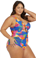 Load image into Gallery viewer, Artesands AU CONTRAIRE CEZANNE ONE PIECE SWIMSUIT (Blue)