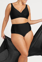 Load image into Gallery viewer, Artesands Hues Bottucelli High Waist Swim Pant (Black)