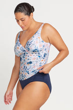 Load image into Gallery viewer, Artesands Cordelia Delacroix Multifit Cup Tankini Top (White)
