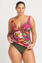 Load image into Gallery viewer, Artesands Le Recife Delacroix Multifit Cup Tankini Top (Pink)