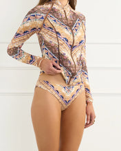 Load image into Gallery viewer, Aqua Blu Entramado Charlize Bikini Pant (Multi)