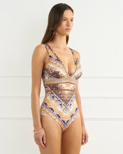 Load image into Gallery viewer, Aqua Blu Entramado Eve One Piece (Multi)