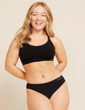 Load image into Gallery viewer, Boody Bamboo Full Bust Wireless Racerback Bra (Black) (Nude)