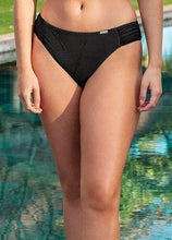 Load image into Gallery viewer, Fantasie Ottawa Mid Rise Bikini Brief (Ink) Black)