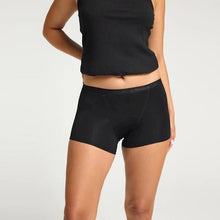 Load image into Gallery viewer, Modibodi Womens Period Underwear Boyshort (Moderate-Heavy) (Black)