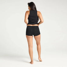 Load image into Gallery viewer, Modibodi Womens Period Underwear Boyshort (Moderate-Heavy) (Black)