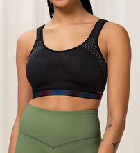 Load image into Gallery viewer, TRIUMPH TRIACTION CARDIO FLOW MINIMISER BRA P EX (Back) (Sky Blue)