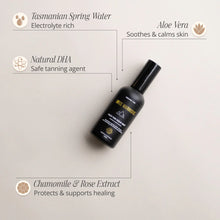 Load image into Gallery viewer, Three Warriors Organic Face Tan Aqua Mist