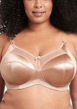 Load image into Gallery viewer, Goddess Keira Wirefree Bra (Fawn) (White)