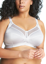 Load image into Gallery viewer, Goddess Keira Wirefree Bra (Fawn) (White)