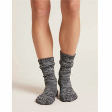 Load image into Gallery viewer, Boody Women's Bamboo Bed Socks (Black Marle)