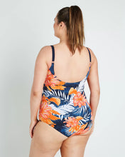 Load image into Gallery viewer, Genevieve One Piece Swimsuit (Coral Palms)