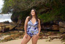 Load image into Gallery viewer, Genevieve CR1 671 VF Sweetheart One Piece Swimsuit (Blue)