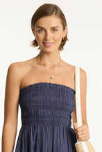 Load image into Gallery viewer, Sea Level Heatwave Bandeau Dress (Indigo)
